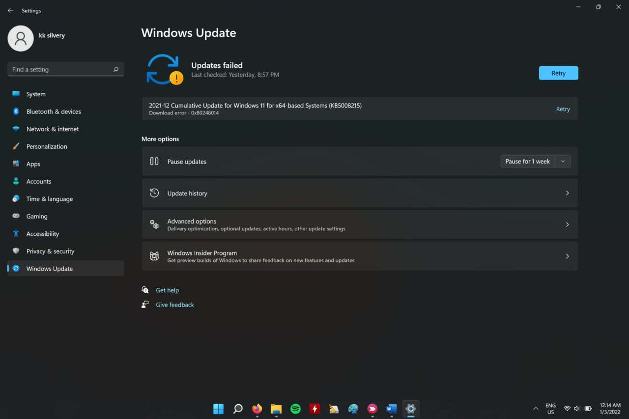 How to Fix Windows 11 Update Error 0x80248014? 4 Windows Error Code 0x80248014 (3)