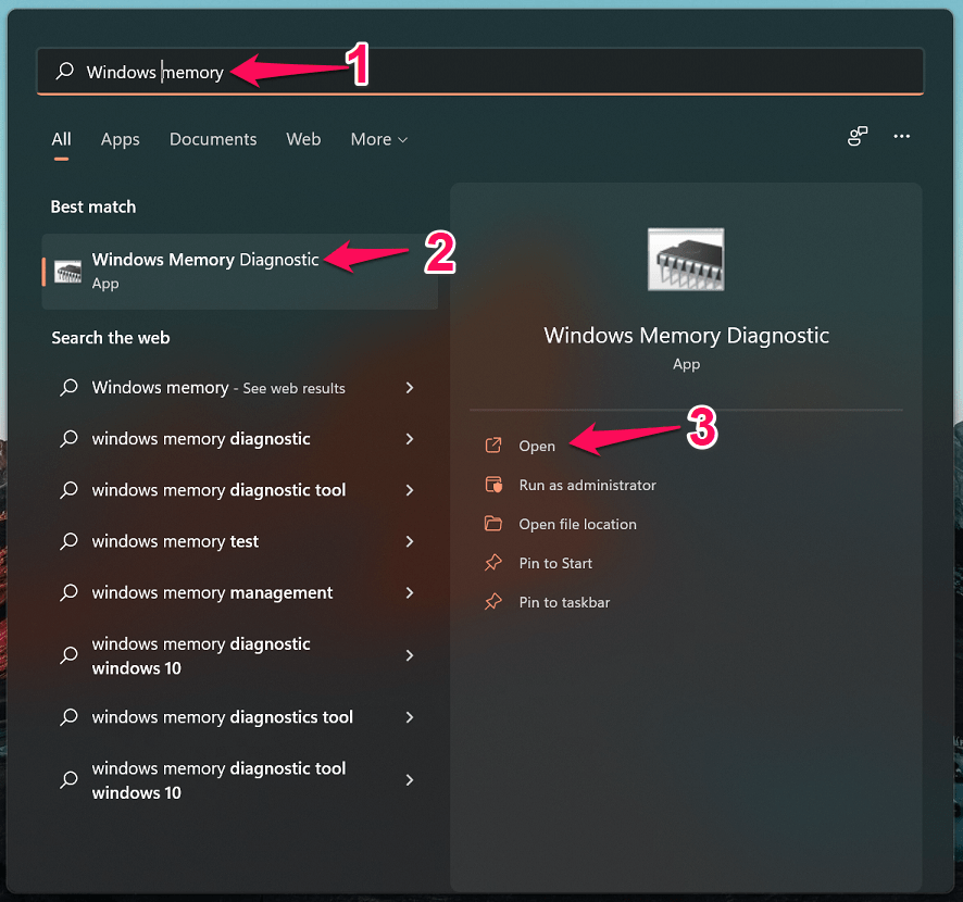 How to Fix HIDCLASS.sys Blue Screen Error on Windows 11/10? 4 Windows Memory Diagbostics (1)