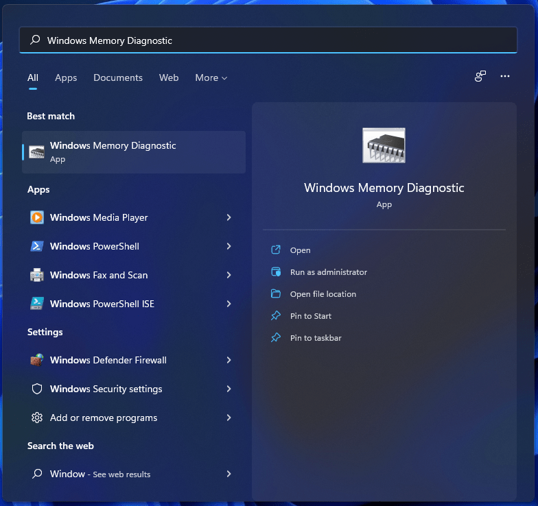 How to Fix PAGE_FAULT_IN_NONPAGED_AREA in Windows 11? 10 Windows Memory Diagnostic (1)