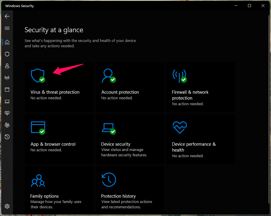 Fix - Vanguard Detected Incompatible Software in Windows 11 4 Windows Security Full Scan (2)