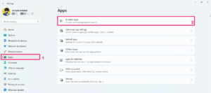 Top 10 Ways to Fix Arrow Keys Not Working in Excel on Windows 15 Select Installed Apps