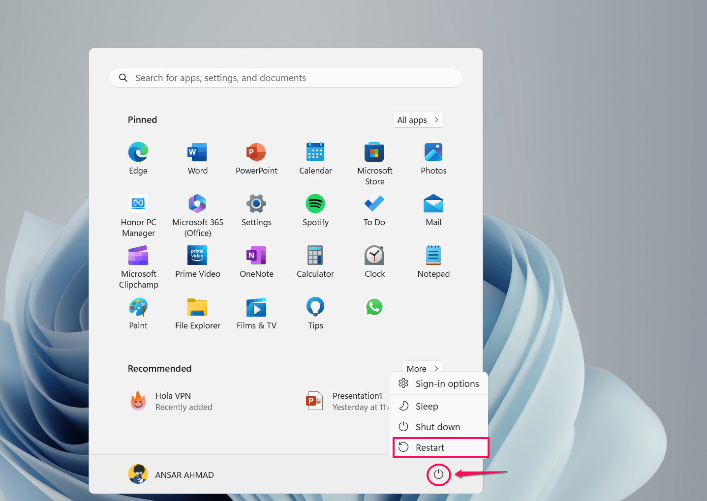 How to Fix 'An Error Occurred while PowerPoint was Saving the File' 6 Click the Restart button