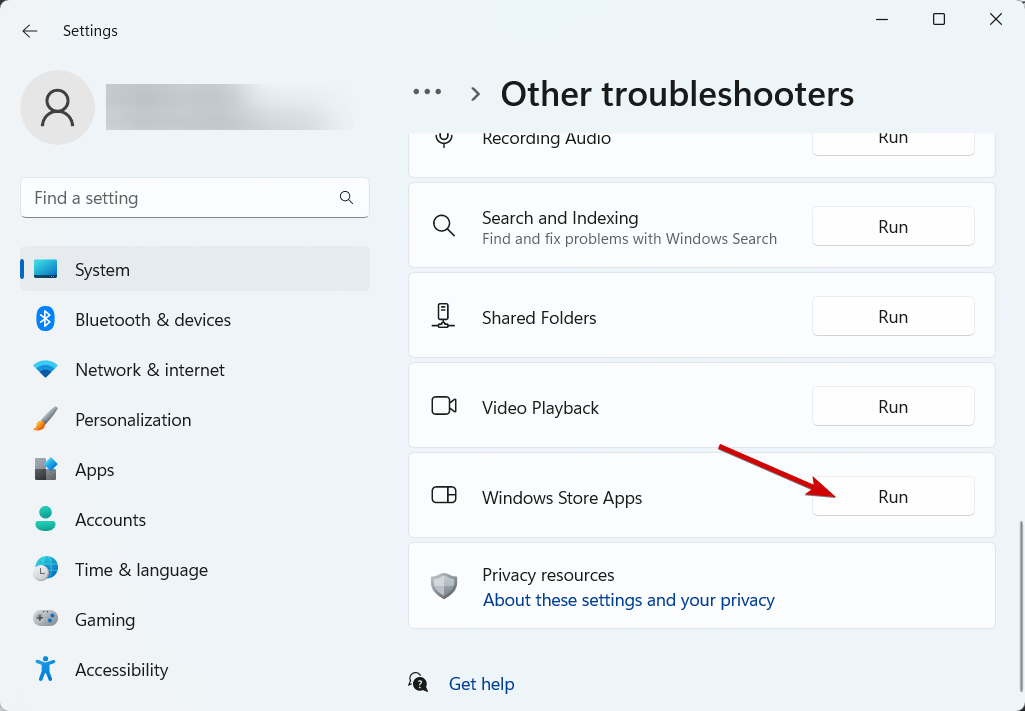 How to Fix OBS Studio Not Working on Windows 11? 3 Windows Store apps troubleshooter