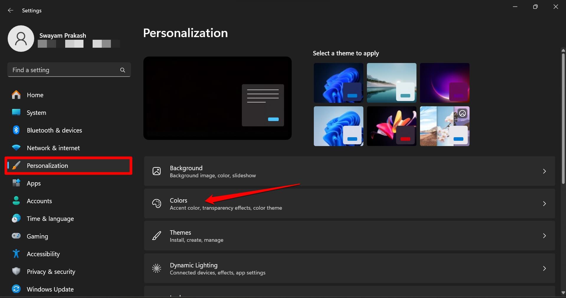 How to Change Color of Taskbar on Windows 11 2 Windows colors personalization settings