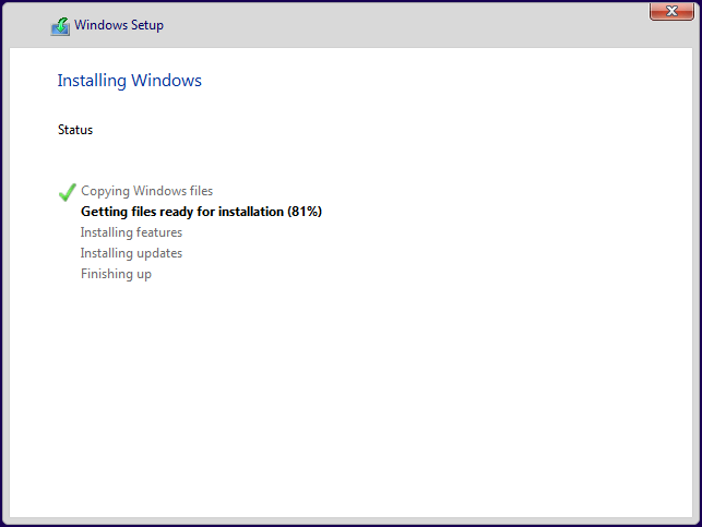 How to Fix Boot Error 0xc0000098 in Windows 10? 20 Windows installation will start and will be finished in a couple of minutes