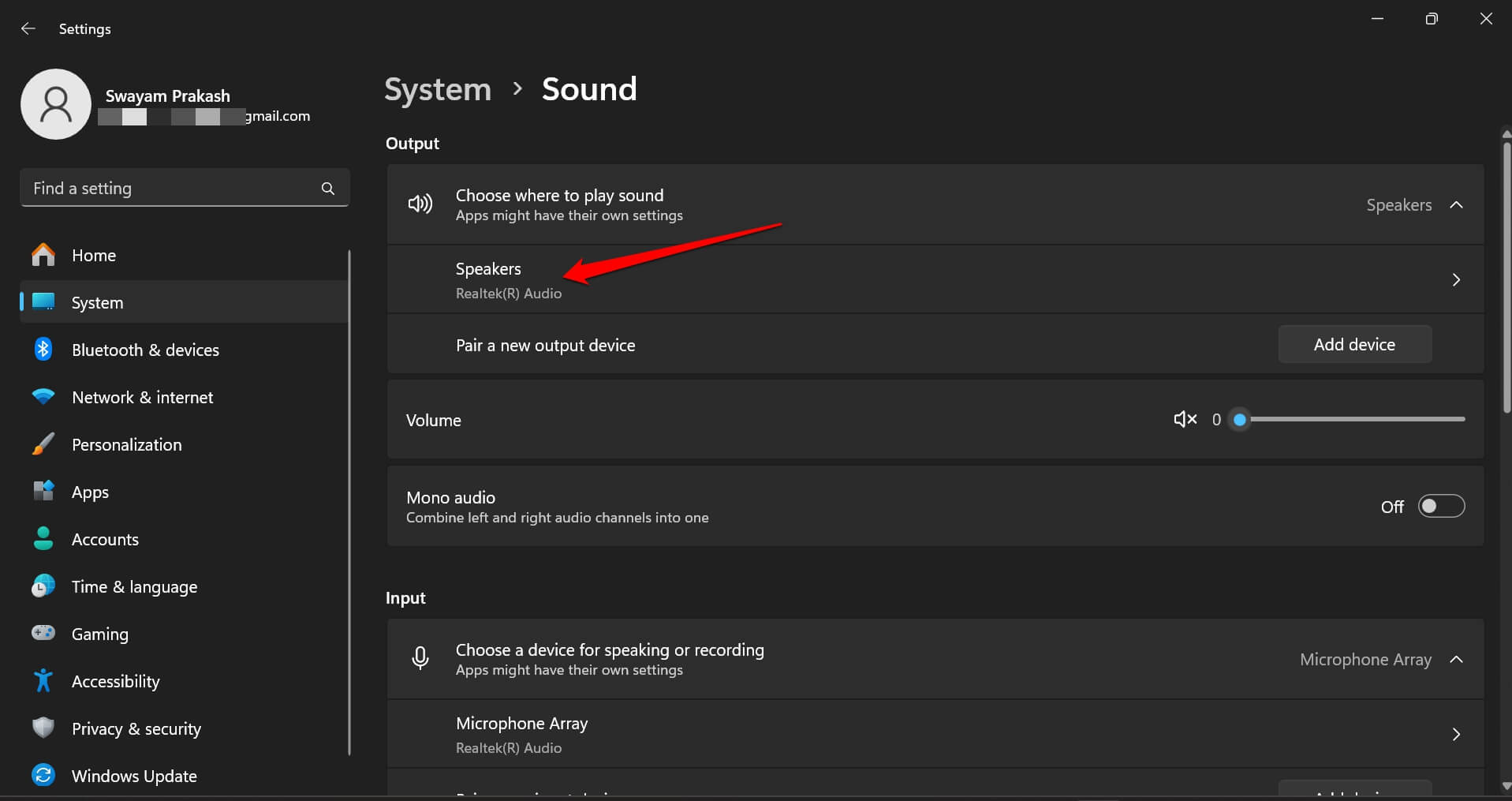 What is Spatial Sound in Windows 11 and How to Use it? 3 Windows sound output device