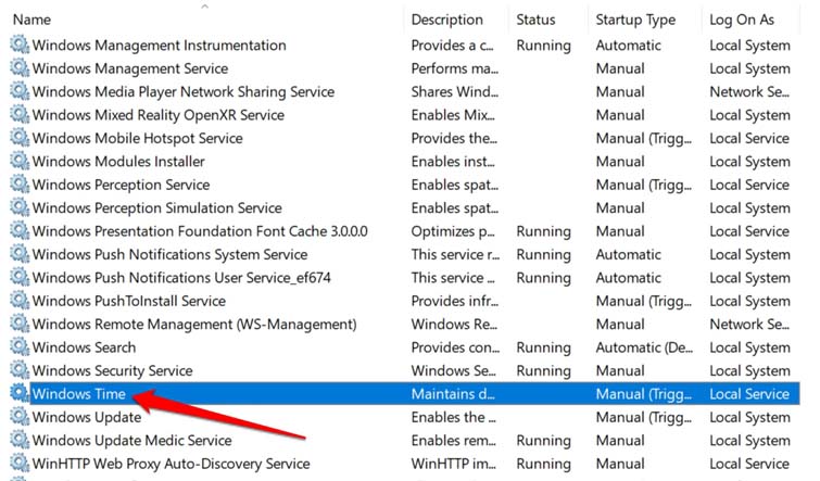 How to Fix Windows 11 Time Not Updating? 5 Windows time services