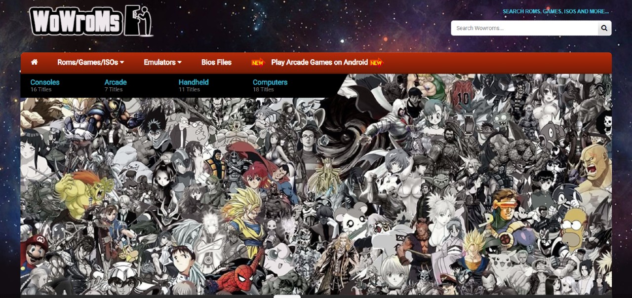 Safe Sites to Download ROM File for Games 4 WoWRoms