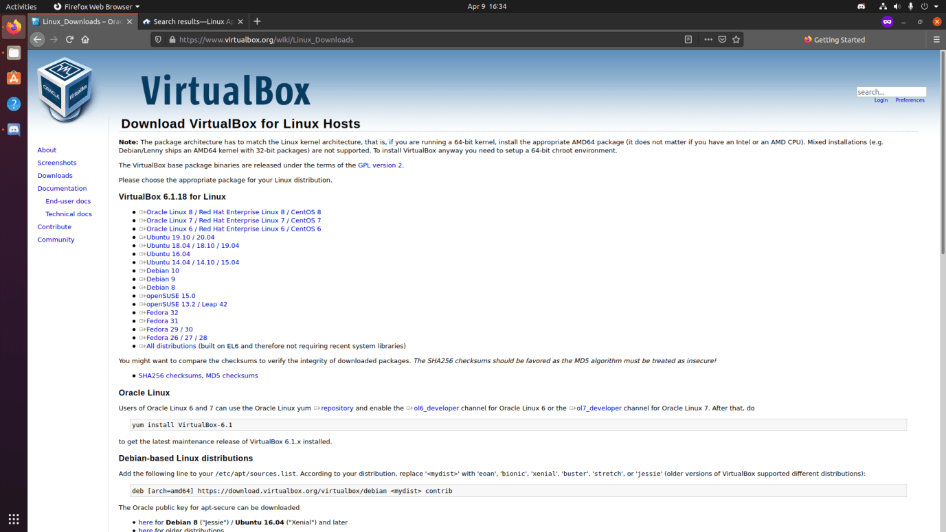 How to Run and Use Windows 10 in Linux PC? 10 You can use the command “sudo apt install Virtualbox” or you can download the DEB package from the official site