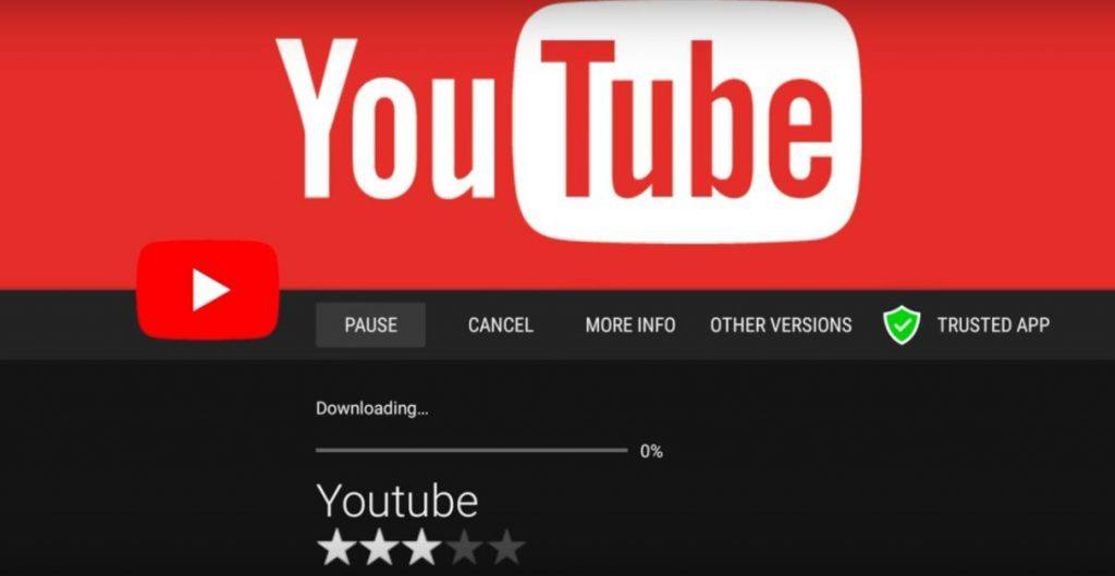 YouTube App Download from Aptoide