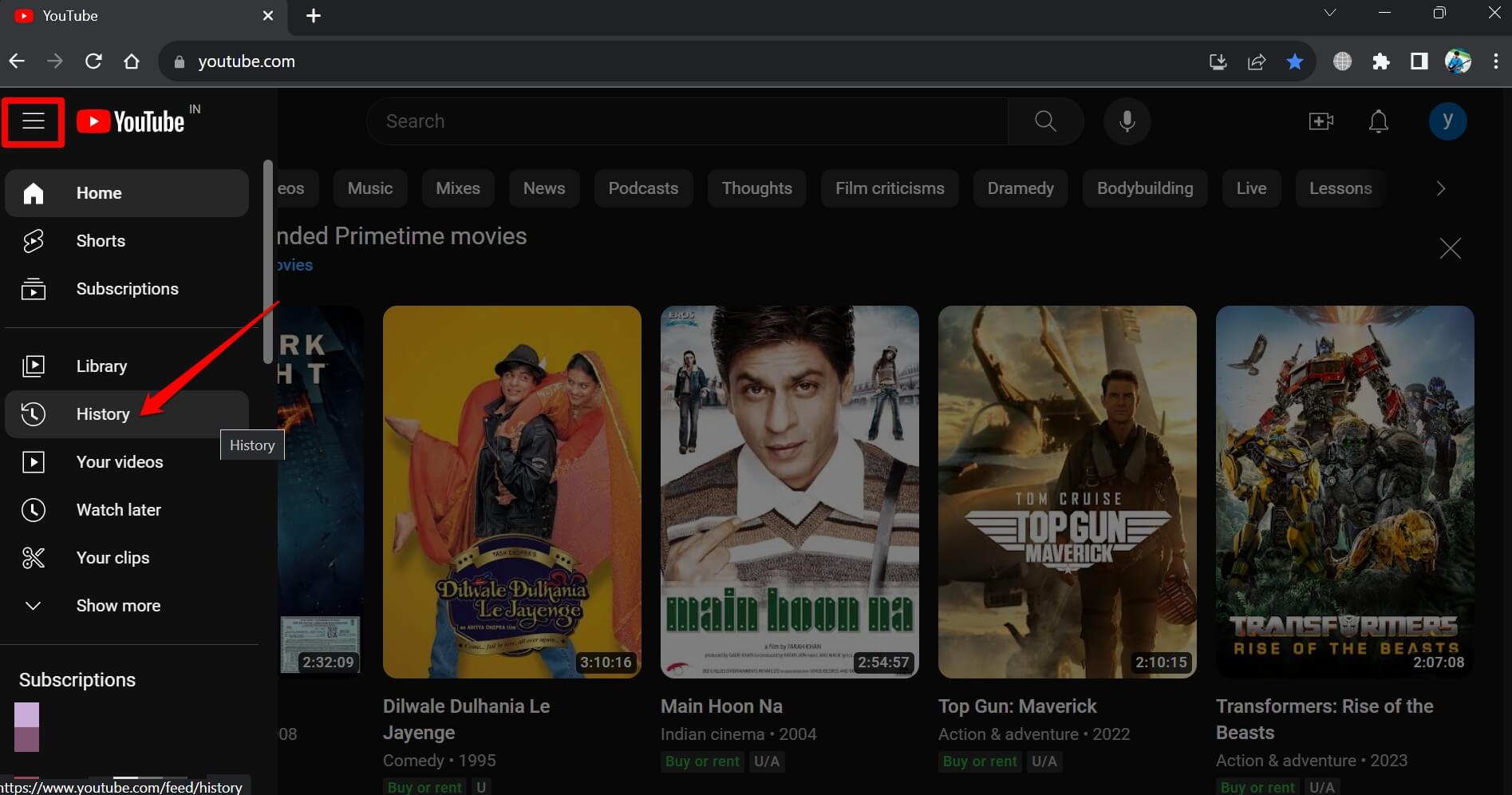 Fix YouTube Watch History Not Working: Android, iPhone and Web 4 YouTube History