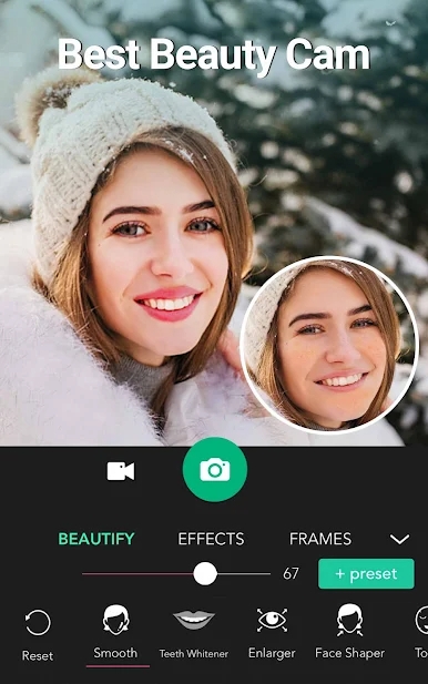 6 Best Free Selfie Camera Apps for Android 3 Youcam Perfect