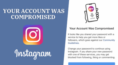 Your Account Was Compromised Instagram Message