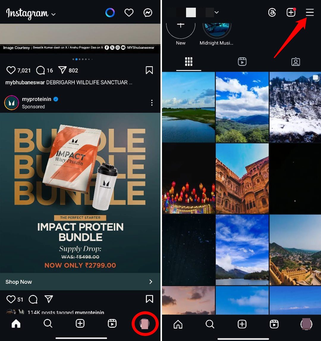 How to Fix the Instagram “Couldn’t Load Activity” Error? 2 access Instagram profile