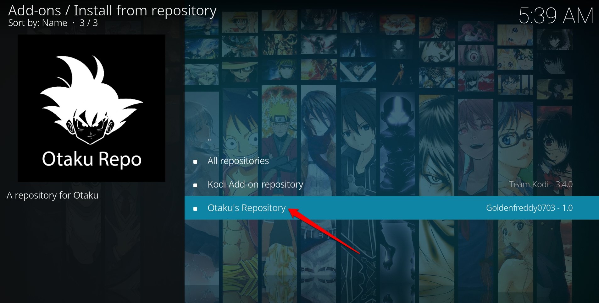 access Otaku repository