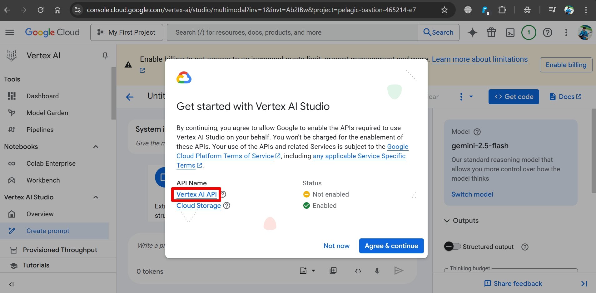 Google VEO 3 FREE for 90 Days! Step-by-Step Guide 10 access Vertex AI API