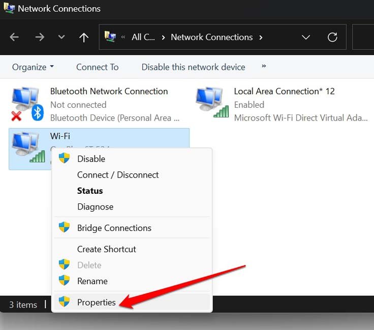 How to Fix WSClient.dll Missing Error on Startup in Windows 11? 17 access WiFi properties