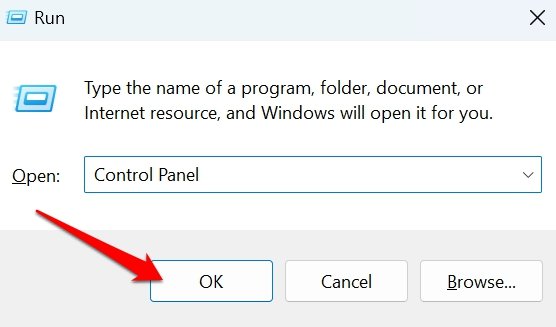 How to Fix Unable to Type in Search Bar for Windows 11 8 access Windows 11 control panel from Run box