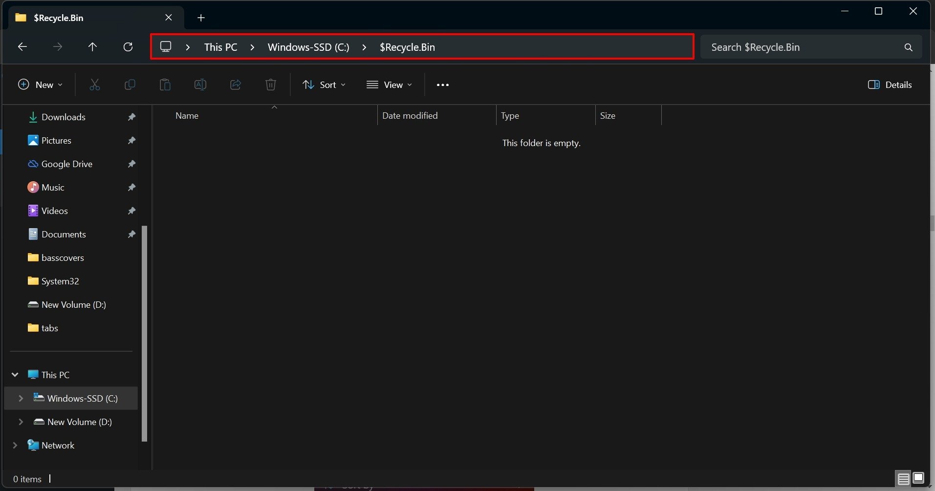 How to Fix Corrupted Recycle Bin Error on Windows 11 12 access hidden files in Recycle Bin