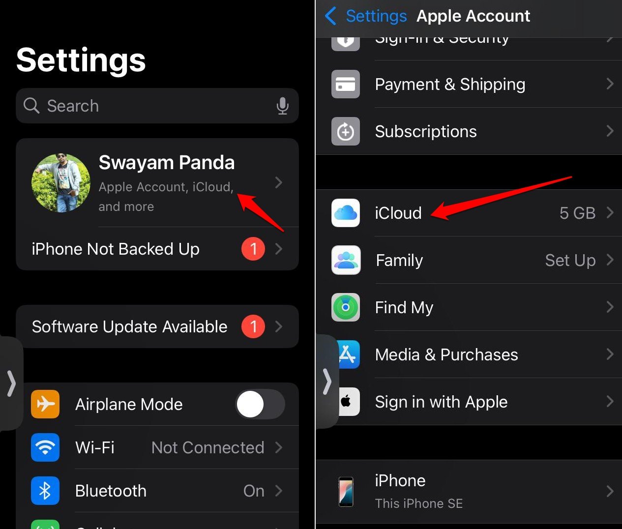 access iCloud on iOS 18