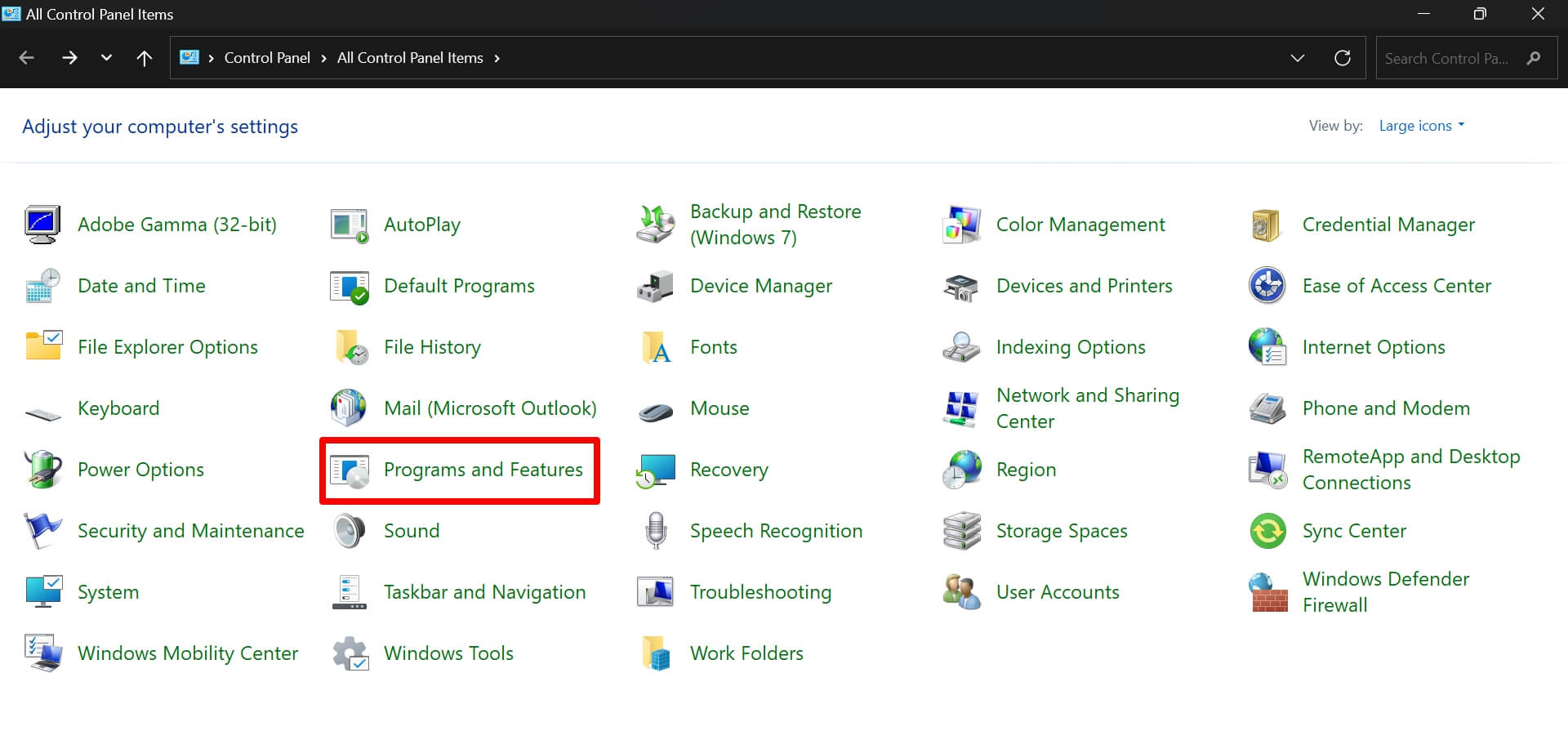 How to Fix 'Windows Media Player Has Stopped Working' Error on Windows 11 6 access programs and features under Control Panel