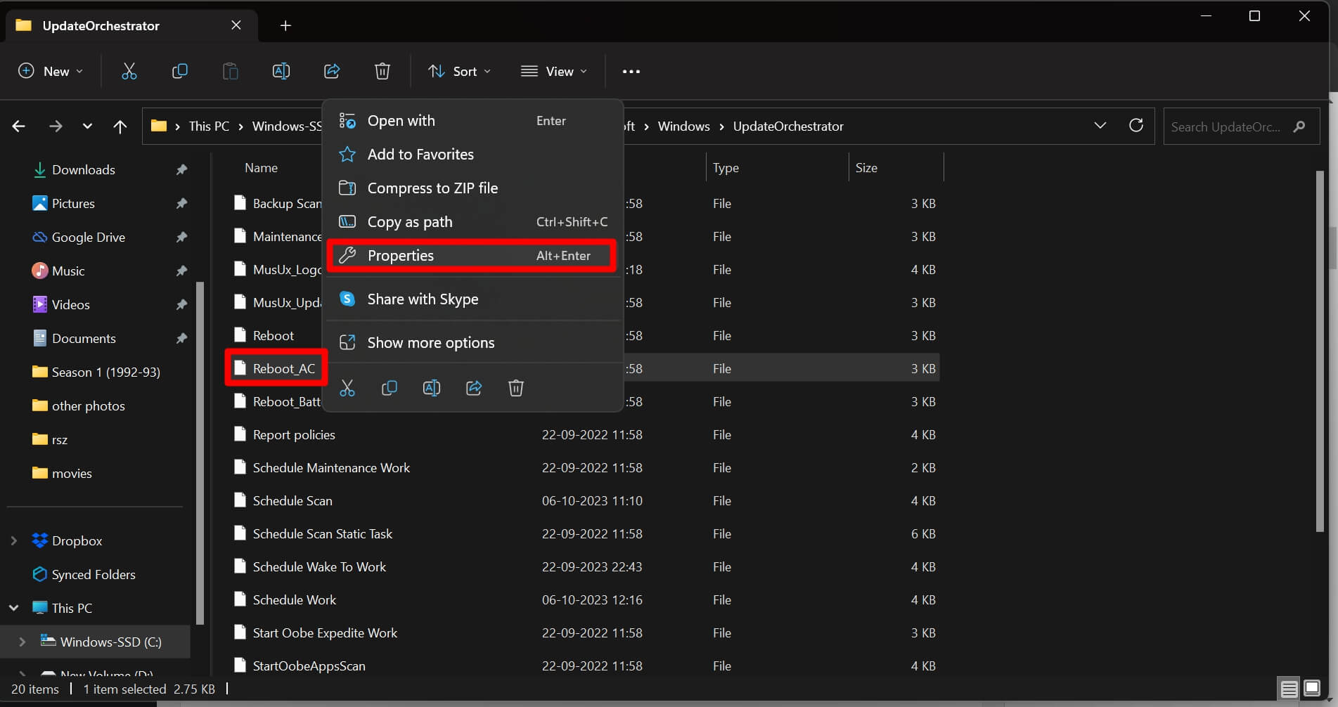 How to Fix Windows PC Randomly Waking Up from Sleep? 6 access reboot in file explorer