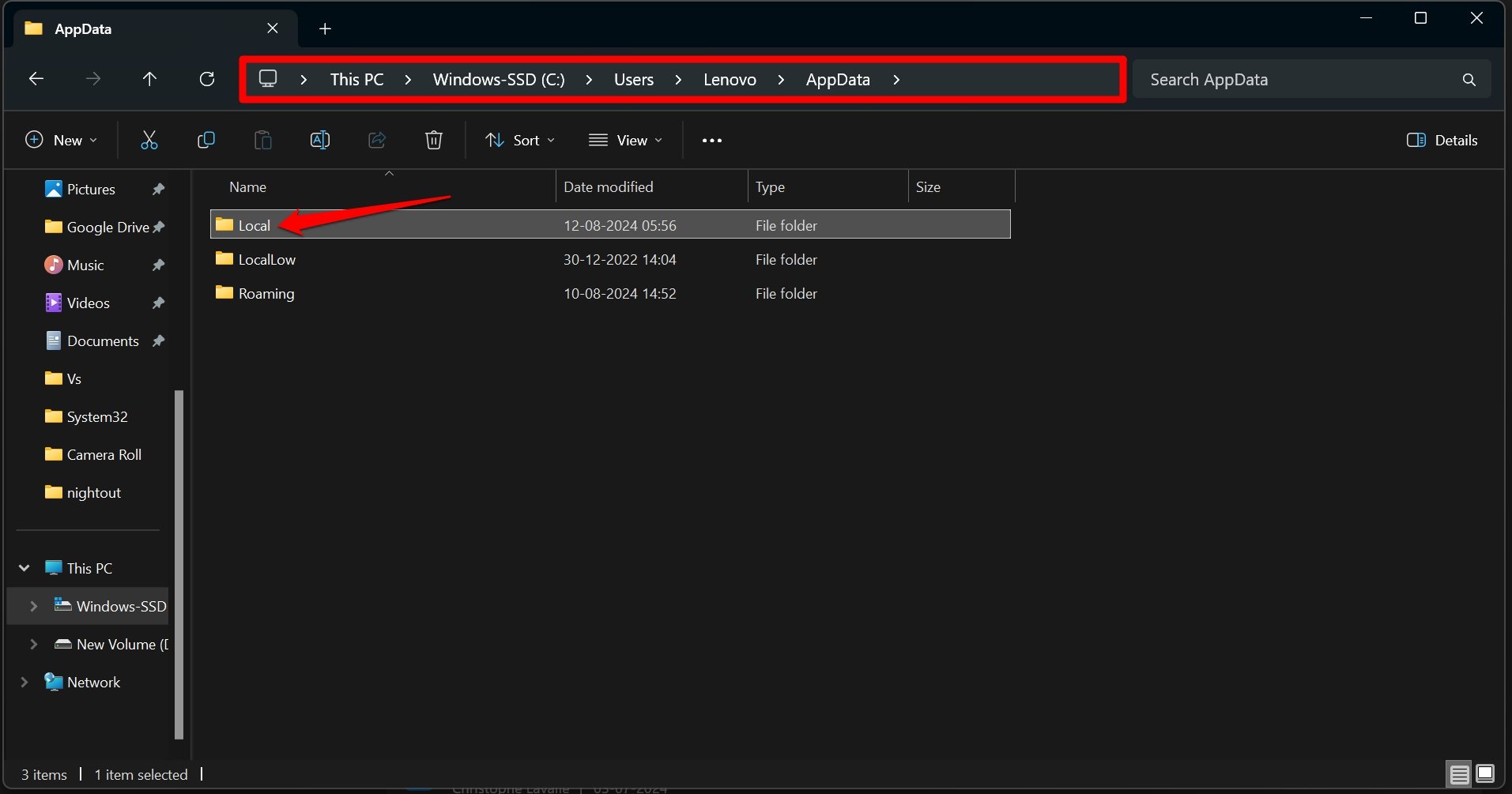 How to Debloat Windows 11 to Improve Performance 8 access the cached app data in Windows 11