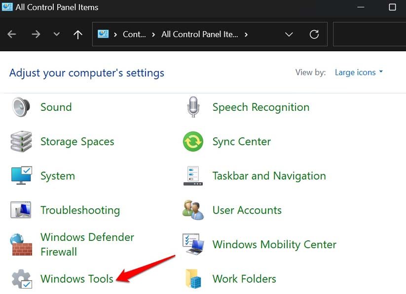 8 Best Ways to Open Services on Windows 11 7 access windows tools in Control Panel