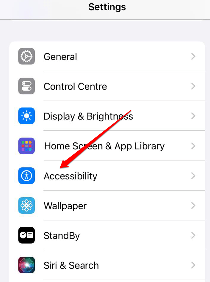 How to Enable Grayscale Mode on Android and iOS? 11 go to Accessibility