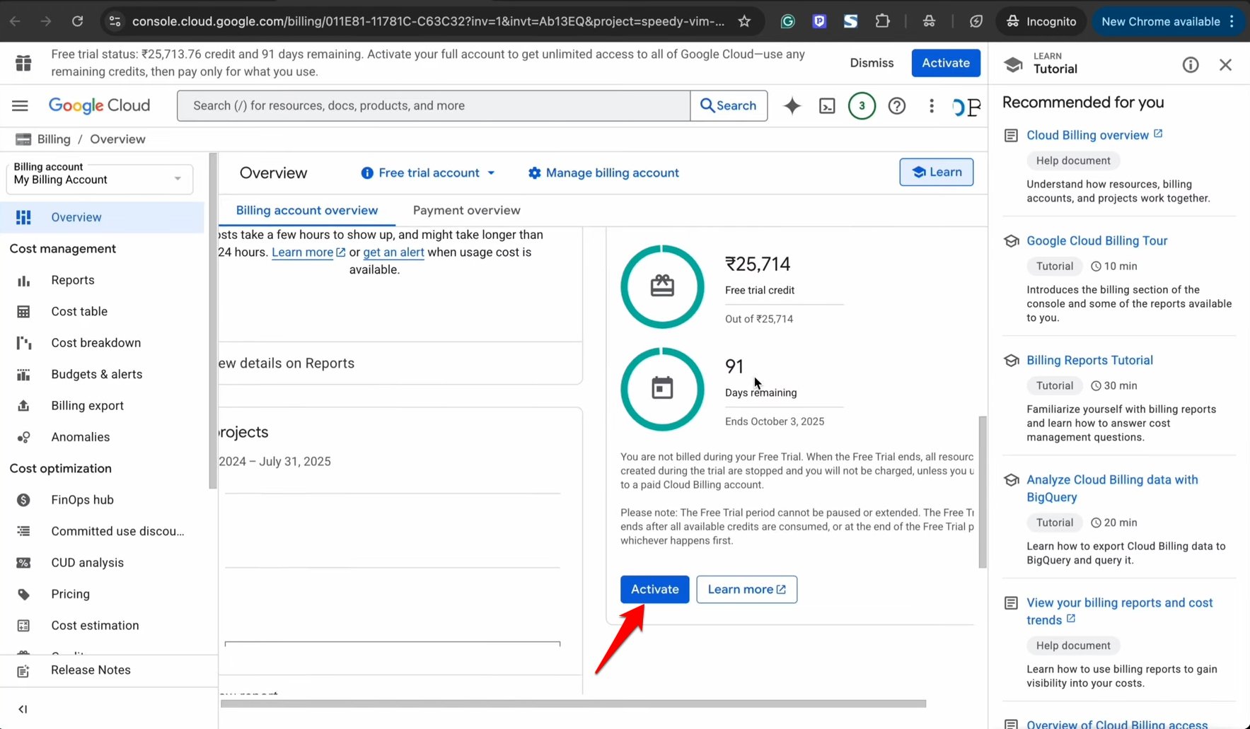 Google VEO 3 FREE for 90 Days! Step-by-Step Guide 23 activate free trial of Google cloud credits
