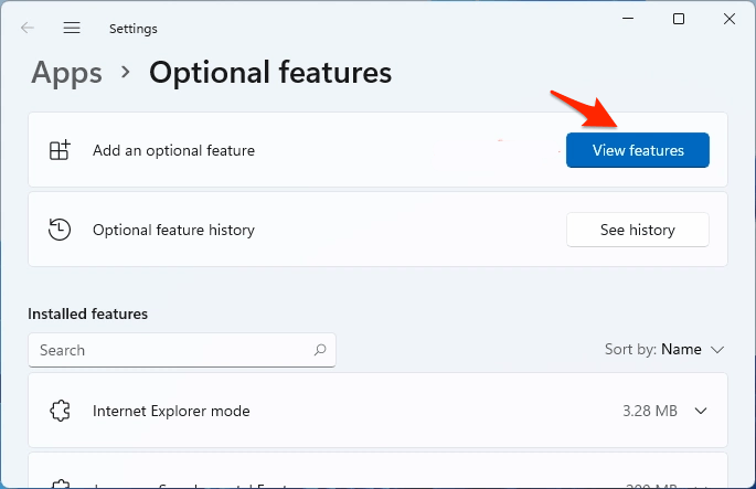 How to Connect windows 11 to Android TV? 9 add-an-optional-feature