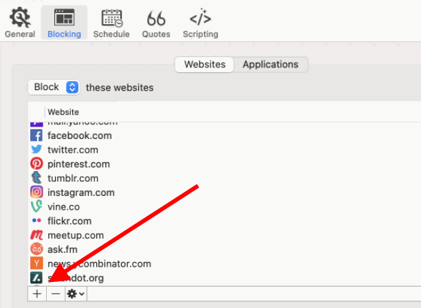 How to Block Website in Safari for Mac? 6 add sites in focus