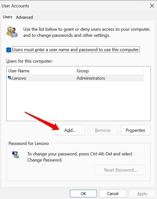 How to Fix Guest Account Not Appearing on Login Screen in Windows 11? 8 add user to Windows