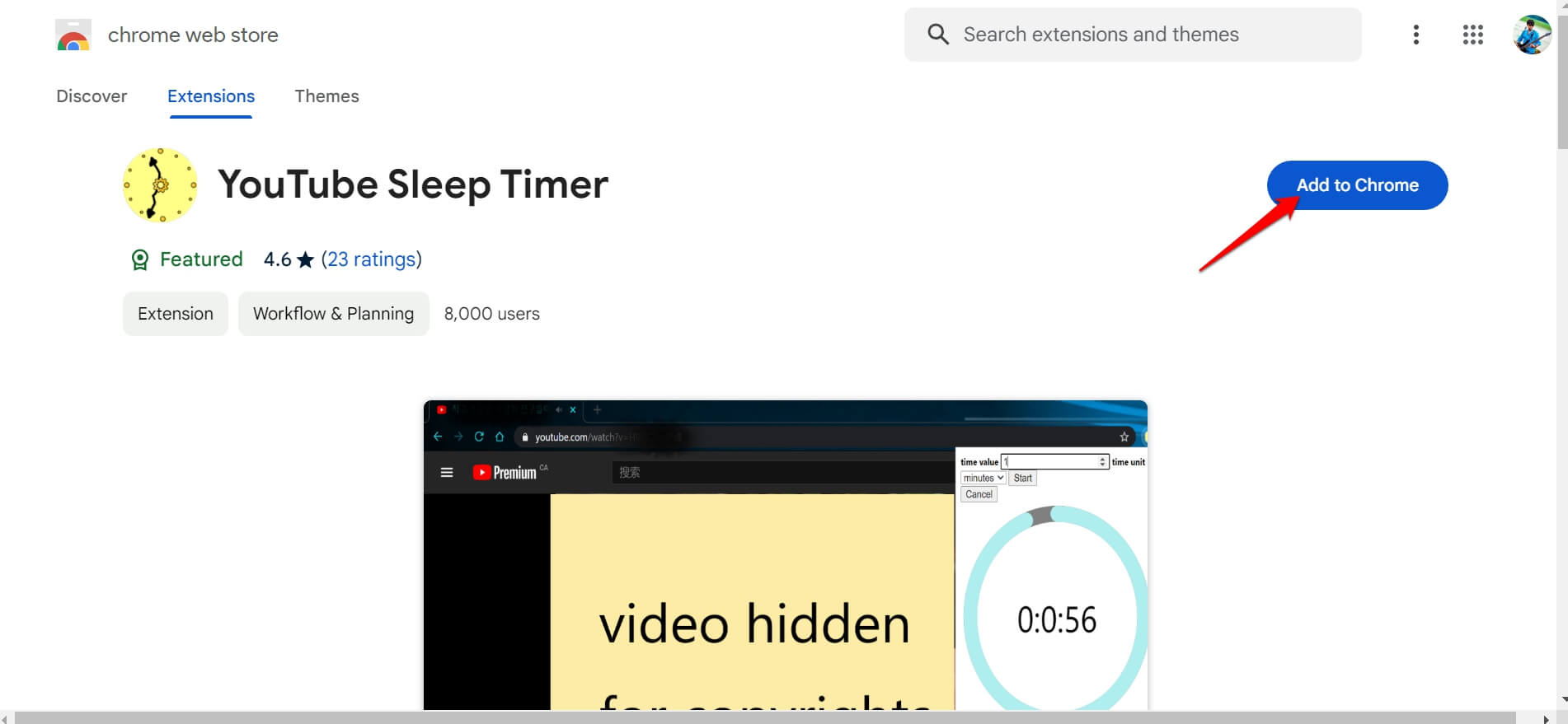 How to Set Up a Sleep Timer in YouTube Music 4 add youtube sleep timer to chrome
