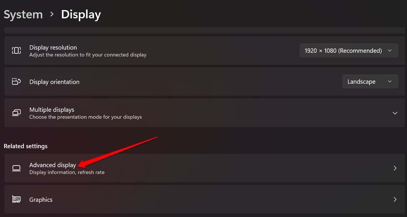 Display Resolution Not Changing in Windows 11: Fix it Now 9 advanced display