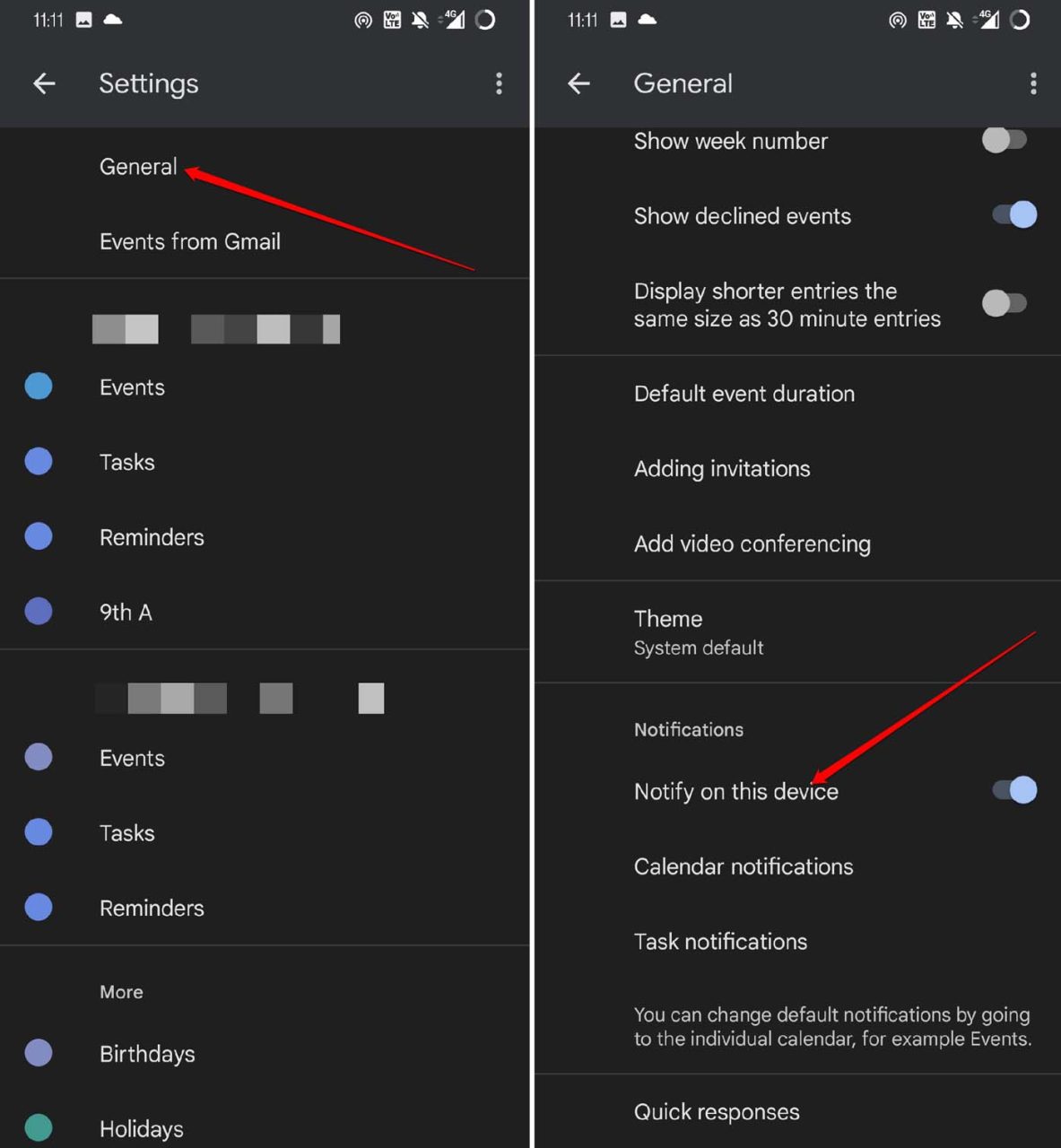 Google Calendar Notifications Not Showing on Android: How to Fix? 6 allow Google calendar notifications on this device