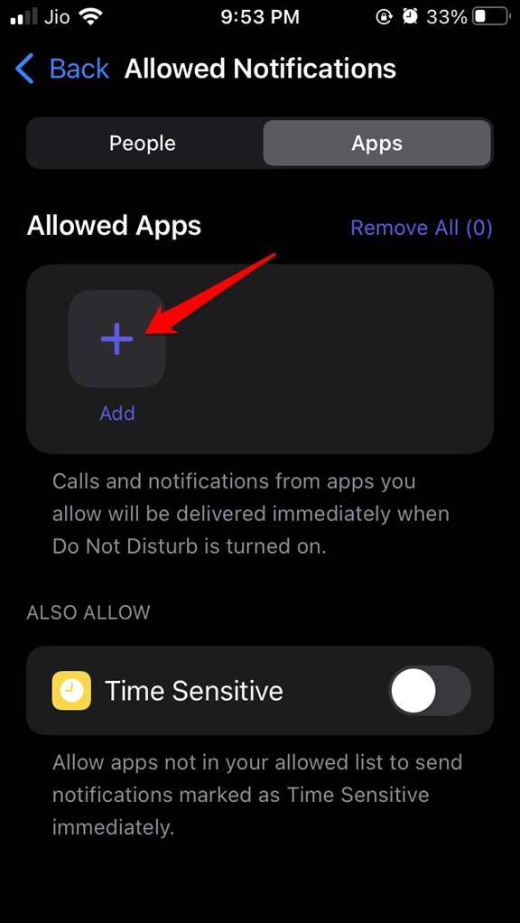 How to Fix Snapchat Notifications Not Working on iPhone 19 allowed apps