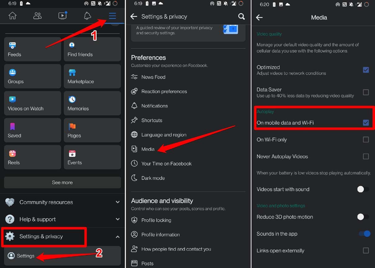How to Autoplay (Auto-Scroll) Short FaceBook Videos? 2 always autoplay auto scroll Short Facebook videos