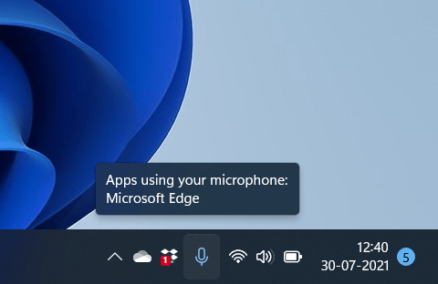 How to Check Which App is Using Camera/Location/Microphone in Windows 11? 2 app using microphone windows 11