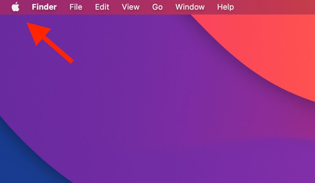How to Fix MacBook Keyboard Backlight Not Working? 2 Click apple icon