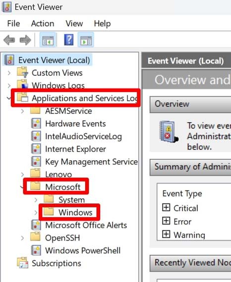 Best Ways to Clear Windows Defender Protection History on Windows 11 10 applications and services logs