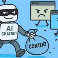 are AI chatbots content scrapers