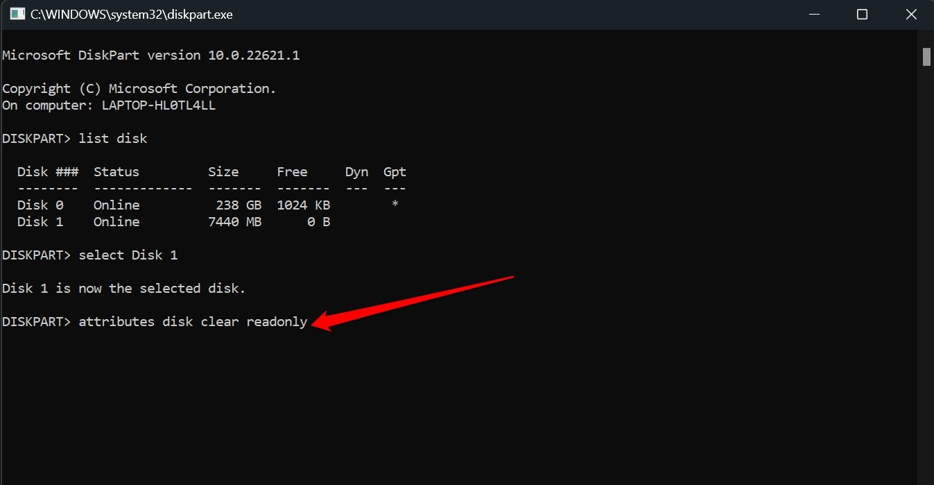 How to Fix Files Not Deleting from USB Drive on PC 12 attributes disk clear readonly