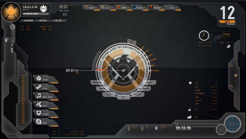 10 Best Rainmeter Skins for Windows 11 5 avengers rainmeter skin for free download Windows