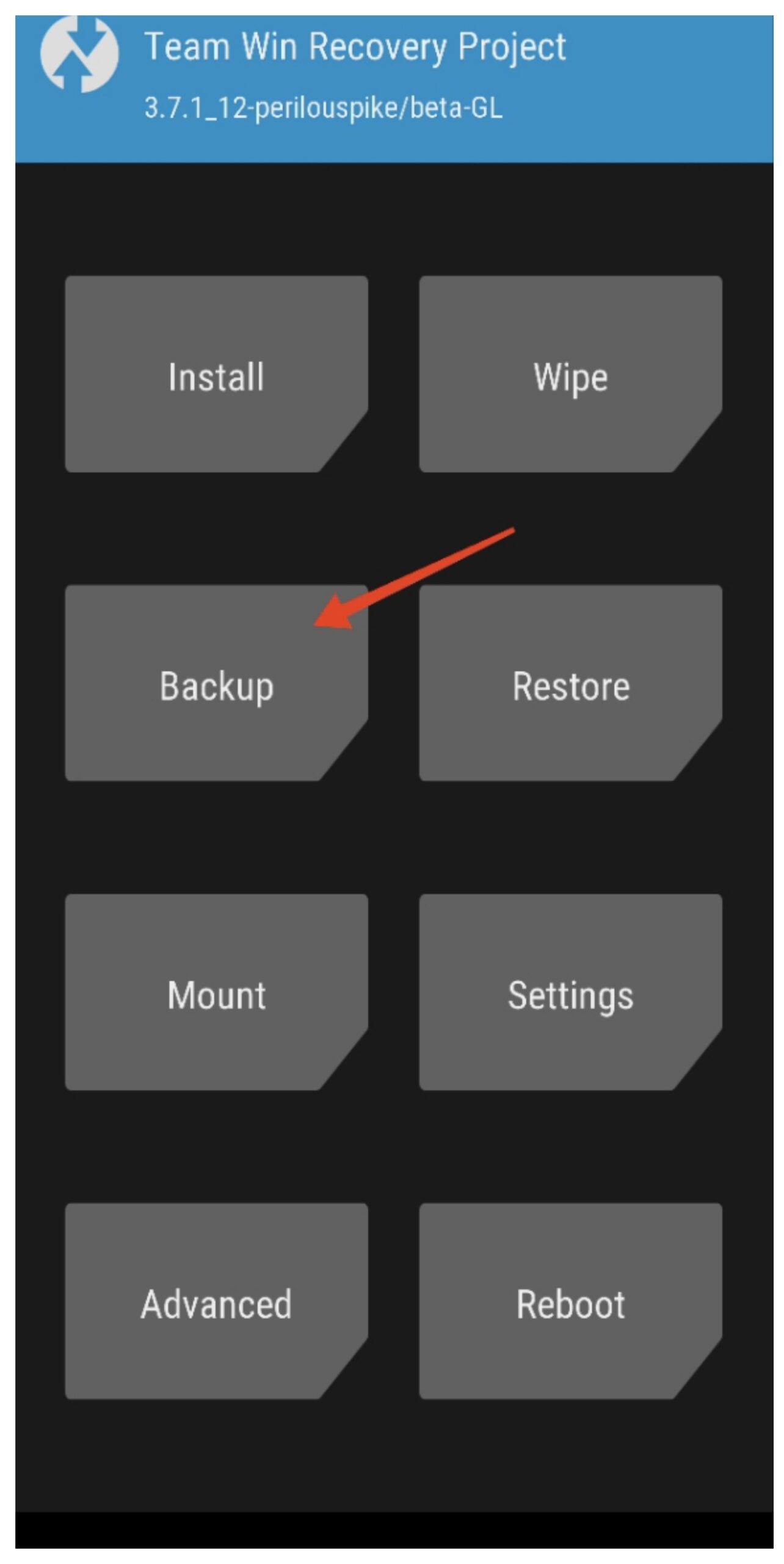 backup