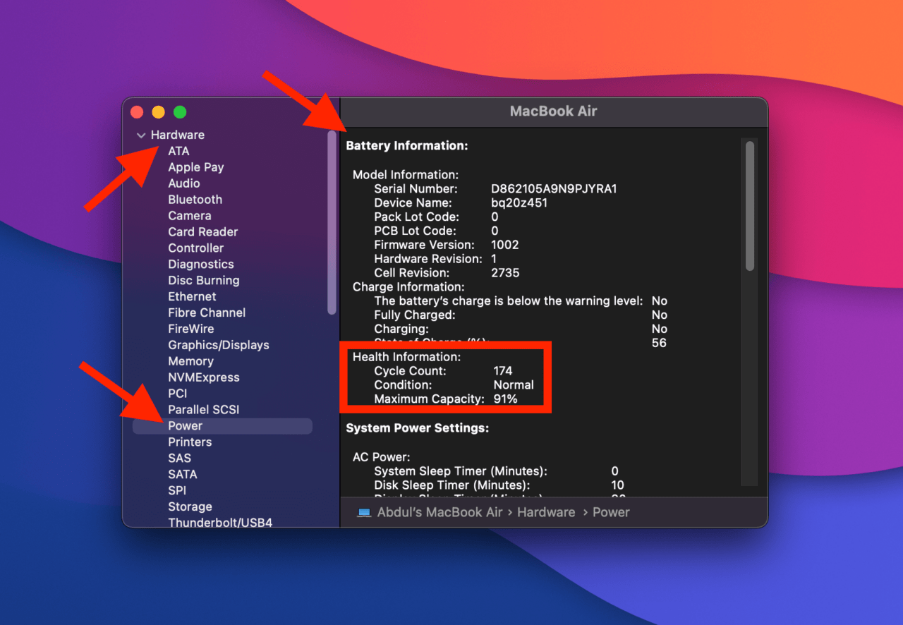 Why my Mac Keeps Shutting Down and How to Fix it? 7 Battery Health Info Mac