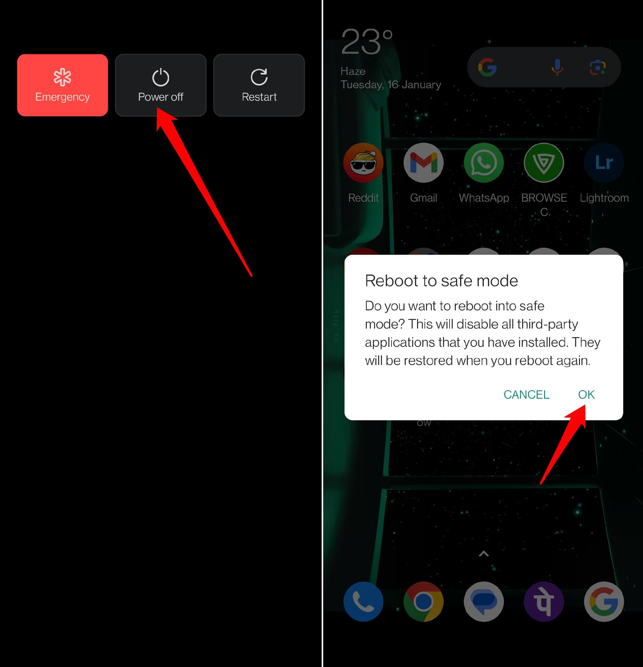 Android is Starting Optimizing Apps: How to Fix? 3 boot android device in safe mode