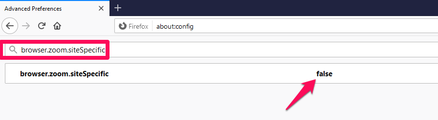Best Firefox 'About:config' to Improve Browsing 14 browser.zoom.siteSpecific