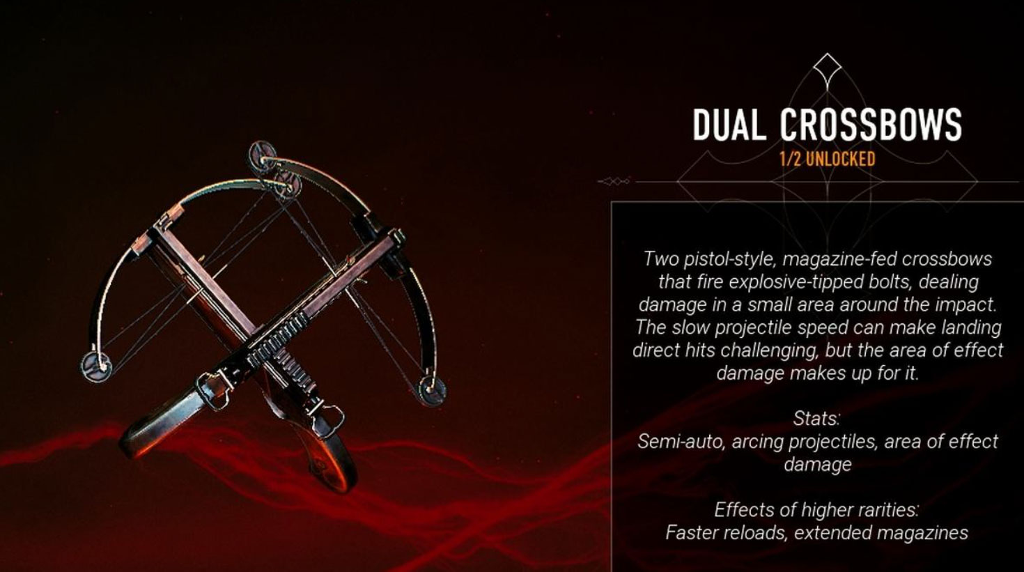 Vampire: The Masquerade Bloodhunt Ultimate Tier List 4 C-Tier Weapons