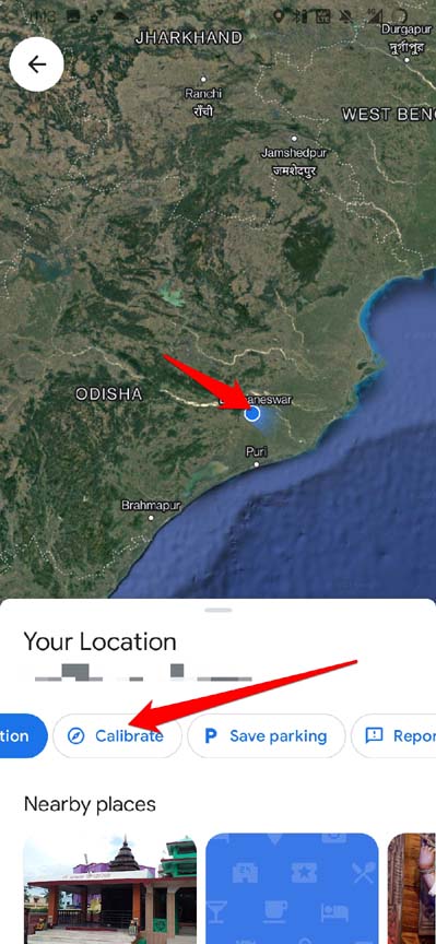 How to Fix Google Maps Keeps Rerouting on Android and iOS? 10 calibrate location on Android
